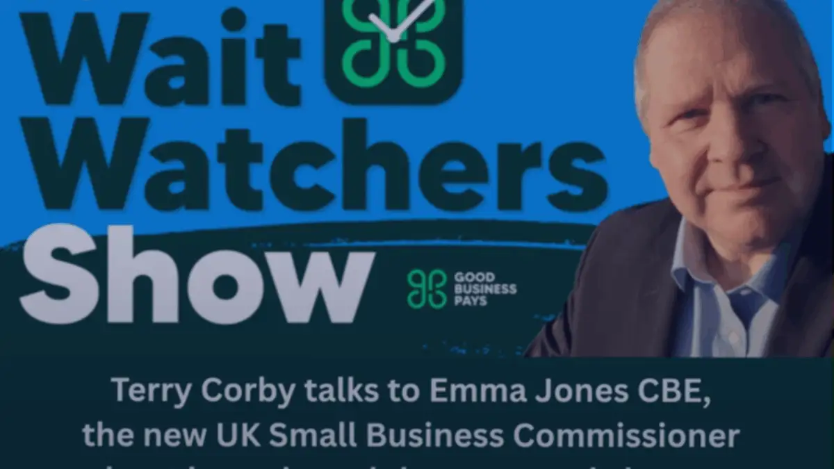 Terry Corby, Good Business Pays Founder and CEO speaks with the Small Business Commissioner, Emma Jones.